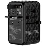 Verbatim Travel Adapter EU/UK/US GaN USB-A/3xUSB-C PD 140W UTA-10 black 32125 - imagine 3