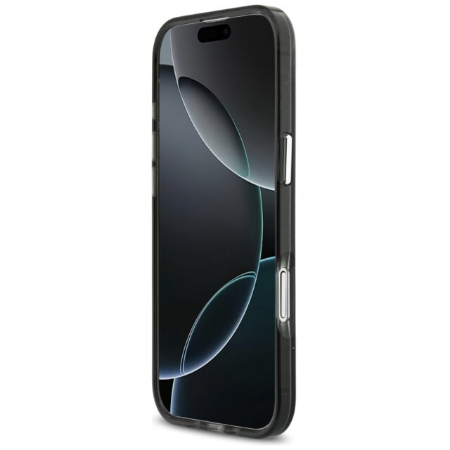 Karl Lagerfeld IML Choupette Head Logo MagSafe Case for iPhone Air Black - imagine 5