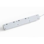 Arcon M6 3m Black Power Strip, Surge Protector, 6 Outlets, 3m Cable - imagine 3