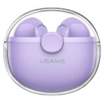 USAMS Bluetooth 5.1 TWS BU Series wireless earphones purple BHUBU02