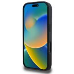 DKNY DKHMP16LPSCMCLK iPhone 16 Pro 6.3" black hardcase Plain Silver Logo MagSafe - imagine 5