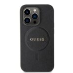 Guess GUHMP15LPSAHMCK iPhone 15 Pro 6.1" black hardcase Saffiano MagSafe - imagine 3
