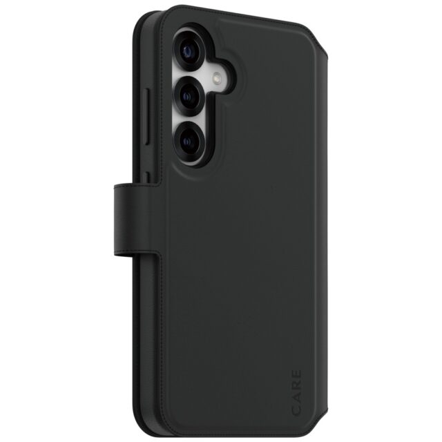 CARE by PanzerGlass Feature Tango 2in1 Wallet Case for Samsung Galaxy S25 Black - imagine 2