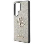 Case Guess Fixed Glitter Big 4G Metal Logo to Samsung Galaxy S25 Ultra gold - imagine 6