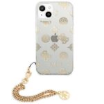 Guess GUHCP13MKSPEGO iPhone 13 6,1" gold hardcase Peony Chain Collection - imagine 3
