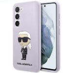 Karl Lagerfeld KLHCS23MSNIKBCU S23+ S916 hardcase purple Silicone Ikonik