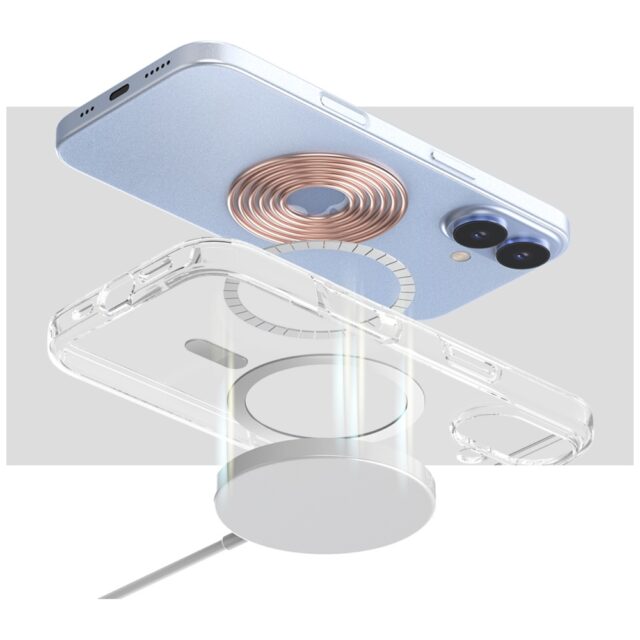 Araree Duple M MagSafe Case for iPhone 17 Transparent - imagine 4
