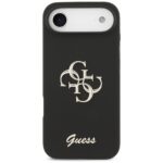 Guess Silicone Big 4G Script case for iPhone Air black - imagine 3