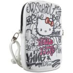 Hello Kitty Bag HKPBPDGPHE white Graffiti Kitty Head - imagine 3