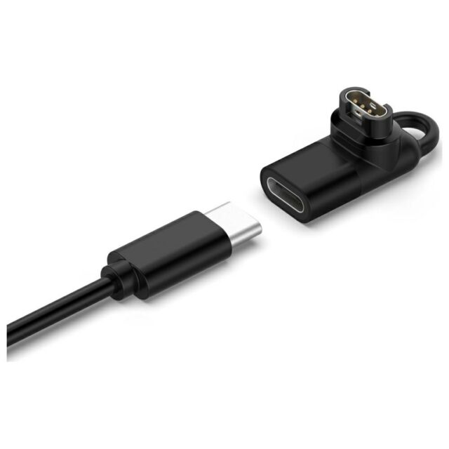 Adapter USB-C Beline for Charging Garmin Watches black - imagine 3