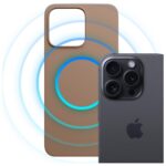 3MK Hardy MagSilicone Case for Apple iPhone 15 Pro Max Dark Gold - imagine 3