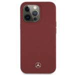 Mercedes MEHCP13XSILRE iPhone 13 Pro Max 6,7" red hardcase Silicone Line - imagine 3