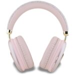 Headphones  Guess Bluetooth 5.3 4G Triangle Logo pink - imagine 3