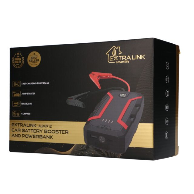 Extralink Jump 2 Jump Starter | Car battery booster | powerbank, 22.2 Wh 14.8V, 600 A - imagine 9