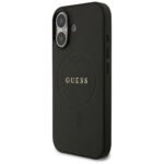 Guess Grained Ring MagSafe case for iPhone 17 black - imagine 2