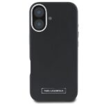 Karl Lagerfeld KLHMP16MPGMSRPK iPhone 16 Plus 6.7" black hardcase FW Metal Plate MagSafe - imagine 3