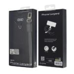 Audi uniwersalna smycz do telefonu 28cm 10mm Leather gray AU-HSLSL-GT/D1-GY - imagine 3