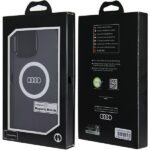 Audi IML Big Logo MagSafe Case iPhone 14 Pro Max 6.7" black hardcase AU-IMLMIP14PM-Q5/D2-BK - imagine 7