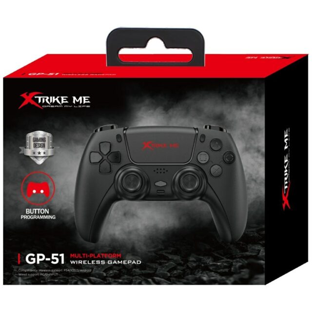 XTRIKE ME Universal Bluetooth Game Controller GP-51 black - imagine 6
