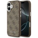 Case Guess 4G Classic Logo MagSafe for iPhone 17 brown