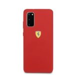 Ferrari Hardcase FESSIHCS62RE for Samsung Galaxy S20 (G980) Red Silicone Collection - imagine 3