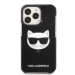 Karl Lagerfeld KLHCP13XTPECK iPhone 13 Pro Max 6,7" hardcase black Choupette Head - imagine 3