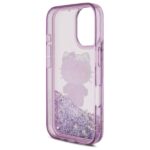 Hello Kitty HKHCP16SL50PPU iPhone 16 6.1" purple hardcase Liquid Glitter 50TH Annivers - imagine 7