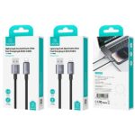 USAMS Cable USB to Lightning 2.4A 1.2mFast Charging steel/tarnish SJ667USB01 (US-SJ667) - imagine 3