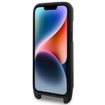 Karl Lagerfeld KLHCP14MCSAKCPMK iPhone 14 Plus / 15 Plus 6.7" hardcase black Crossbody Saffian - imagine 5