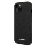 Karl Lagerfeld KLHCP14SG2ELK iPhone 14/ 15 / 13 6,1" hardcase black Glitter Plaque Logo - imagine 2