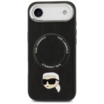 Karl Lagerfeld Karl Pin MagSafe Case for iPhone Air Black - imagine 3
