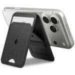 Magnetyczny portfel Spigen S314-1 Slim    Fold Tripod MagSafe czarny - imagine 10