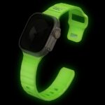 UNIQ Band Stride SE Apple Watch 42/41/40mm FKM Rubber Strap lume - imagine 5