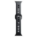 3MK Silicone Watch Strap black for Apple Watch 42/44/45/49mm - imagine 7