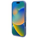 Guess GUHMP16SU4GPRB iPhone 16 6.1" blue hardcase 4G Logo Plate MagSafe - imagine 5