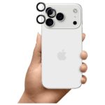 3MK HARDY Lens Protection Pro for Apple iPhone 17 Pro /17 Pro Max Clear - imagine 8