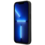 Guess GUHCP13LP4TPK iPhone 13 Pro / 13 6,1" black hardcase 4G Triangle Logo Cardslot - imagine 5