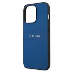 Guess GUHCP13XPSASBBL iPhone 13 Pro Max6,7" blue Saffiano Strap - imagine 6