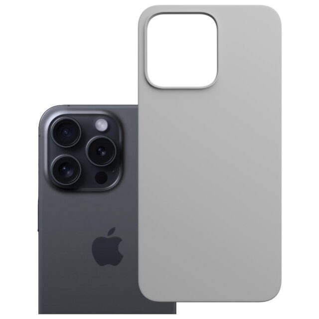 3MK Hardy MagSilicone Case for Apple iPhone 16 Pro Max Titanium - imagine 7