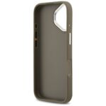 Guess Grained Big 4G Classic Logo Case for iPhone 17 Pro Brown - imagine 7