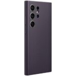 Samsung GP-FPS928HCAVW S24 Ultra S928 dark violet Vegan Leather Case - imagine 3