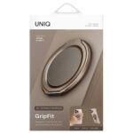 UNIQ Gripfit 360 Magnetic Mount&Kickstand Magnetic Holder flint grey - imagine 2