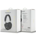 Guess Bluetooth Over-Ear Headphones GUBHK1GCTCSK black Gcube Metallic Script Logo - imagine 4