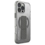 Skinarma case Axon iPhone 16 Pro 6.3" Magnetic Charging + Grip Stand titanium - imagine 2