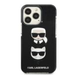 Karl Lagerfeld KLHCP13XTPE2TK iPhone 13 Pro Max 6,7" hardcase black Karl&Choupette Head - imagine 3