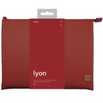 UNIQ Lyon Case laptop Sleeve 14" brick red Waterproof RPET - imagine 3