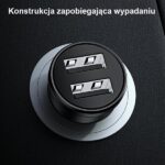 USAMS Car Charger 2xUSB 2.4A Mini black CC114TC01 (US-CC114) - imagine 7