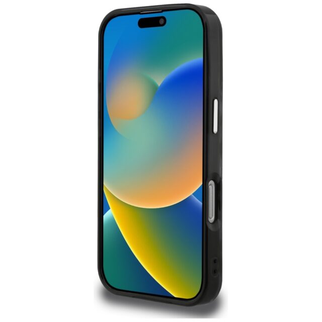 Case Karl Lagerfeld IML Leopard Pattern  MagSafe for iPhone 16 black - imagine 5