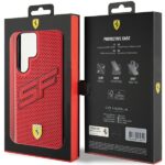 Ferrari FEHCS24LPINR S24 Ultra S928 red hardcase Big SF Perforated - imagine 8