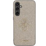 Guess GUHCS23FEHG4SGD S23 FE S711 gold hardcase Glitter Script Big 4G - imagine 3